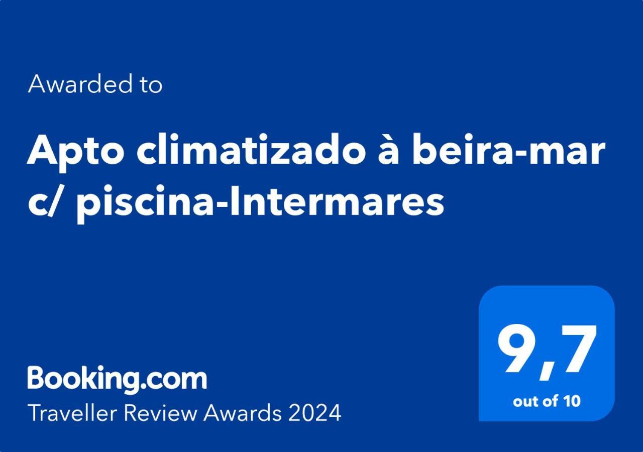 Apto Climatizado A Beira-Mar C/ Piscina-Intermares Cabedelo Dış mekan fotoğraf